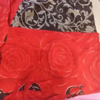 روتختی دونفره بدون پارگی همراه با دو عدد رو بالشت