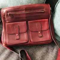 کیف اداری رو دوشی چرم مشهد