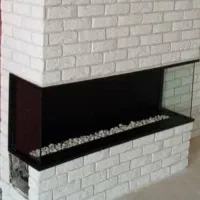 شومینه گازی مدرن و شیک|بخاری، هیتر، شومینه|جاجرود, |دیوار