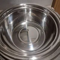 لگن و آبکش استیل