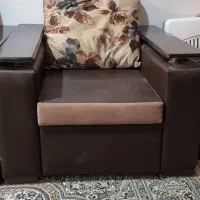 مبل راحتی چزم وچوب  تمیز