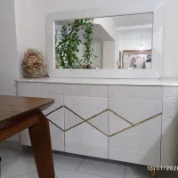 فروش کنسول وآینه و میز تلویزیون ست