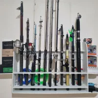 چوب و چرخ ماهیگیری حرفه ای نو ۲۰۲۴ و درحد نو