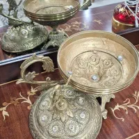 جا شکلاتی برنز|ظروف سرو و پذیرایی|خرم‌آباد, |دیوار