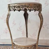 میز دو طبقه برنز