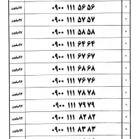 سیم‌کارت‌های طلایی دائمی ایرانسل 0900111