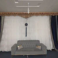 پرده کامل در حد نو|پرده، رانر، رومیزی|تایباد, |دیوار