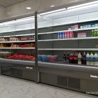 یخچال ایستاده پرده هوا