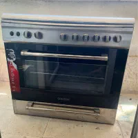 اجاق گاز فرتمام استیل ترموکوبل دار سوزان مدل نگین