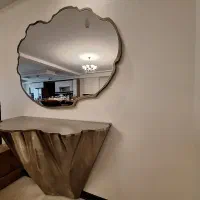 آینه و کنسول چوبی