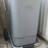 سطل اشغال چرخ دار ۲ عدد