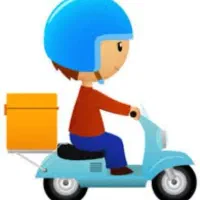 کار پیک موتوری آقا پیتزا و سوخاری و فست فود