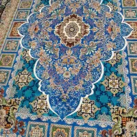 دور عدد فرش فیروزه ای|فرش|نورآباد ممسنی, |دیوار