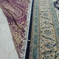 فرش 12متری ماشینی سرمه ای|فرش|رودهن, |دیوار