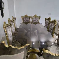 مبل و میز ناهار خوری سلطنتی راحتی