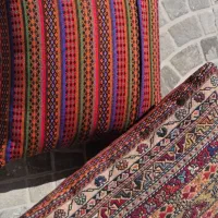 کوسن گلیم بافی سیرجان|گلیم، جاجیم، گبه|سیرجان, |دیوار