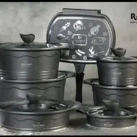 قابلمه چدن با ضمانت بی اس اچ هافنر راکلند ام جی اس|ظروف پخت‌وپز|قم, علی آباد سعدگان|دیوار