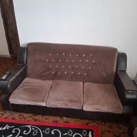 مبلمان ۷ نفره به همراه ۴ عدد میز عسلی کوچک|مبلمان خانگی و میز عسلی|قرچک, مجتمع گلشهر|دیوار