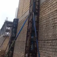 بنای سفت کار و لوله کش اب و فاضلاب و 5 لایه