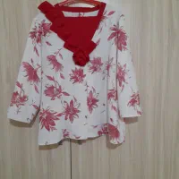 بلوزدامن سایز۴۶و۴۸ رنگه دامن قرمزهست