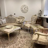 مبلمان کلاسیک ۱۰ نفره|مبلمان خانگی و میز عسلی|تهران, کوی بیمه|دیوار