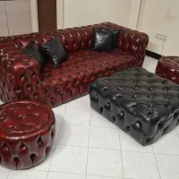 نیم ست چرم چستر