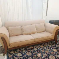 مبل راحتی  هفت نفره وسه عدد جلو مبلی|مبلمان خانگی و میز عسلی|ملایر, |دیوار