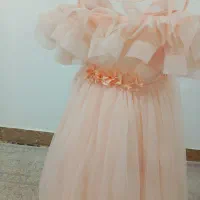 لباس مجلسی مناسب ۸تا۹سال فقط یک بار پوشیده