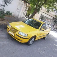 تاکسی برون شهری سمند مدل 93در حد دوگانه