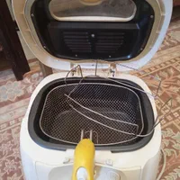 سرخ کن سانی بزرگ ۳لیتری و کفگیر و ملاقه نسوز pc|ظروف پخت‌وپز|تهران, کوثر|دیوار