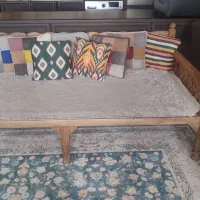 مبل به همراه تخت|مبلمان خانگی و میز عسلی|کرج, حسن آباد|دیوار