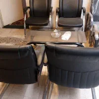 ۴ عدد صندلی کنفرانسی نو