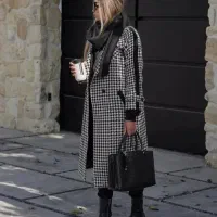 پالتو پیپچازی مزونی + کمربند مناسب تا ۴۸ جین ۸عددی