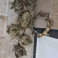 ست قندان برنجه