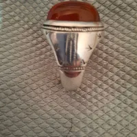 انگشتر عقیق یمنی|کلکسیون اشیاء عتیقه|شهرکرد, |دیوار