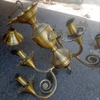خریدار و فروش لوستر و آینه شمعدان و وسایل برنزی