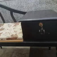 میز تلفن کشو دار قفل دار|میز تلفن|قم, باجک دو|دیوار