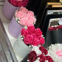 باکس گل ربانی|گل مصنوعی|فولادشهر, A4|دیوار