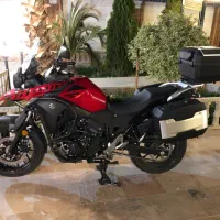 سوزوکی وی استروم Suzuki V- strom|موتورسیکلت|اصفهان, قلعه طبره|دیوار