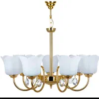 دوعددلوستر پنج شاخه چشمه نور