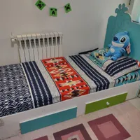 تخت و کمد و تشک بچه