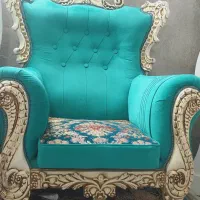 مبلمان نیمه سلطنتی|مبلمان خانگی و میز عسلی|خمینیشهر, |دیوار