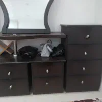 میز تلویزیون و تخت خواب و میز آرایشی|تخت و سرویس خواب|بوشهر, |دیوار