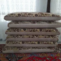 ۶عدد پشتی بدون زدگی