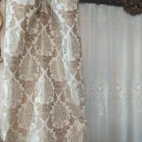 دو عدد شال پرده