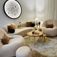 مبل مدل لموند لوبیایی ( بدون پایه )