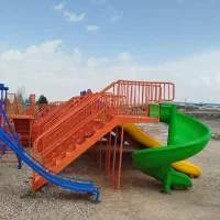 سرسره موجی تاب دوتایی باغی کد۳۳چرخ فلک کد۳۳