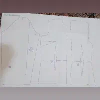 الگو آماده بالاتنه خیاطی