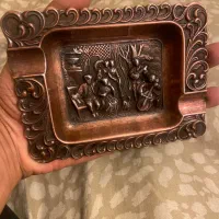 جاسیگاری مسی قدیمی ژاپن