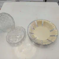 تعدادی ظروف نو|ظروف سرو و پذیرایی|مشهد, تربیت (صدف)|دیوار